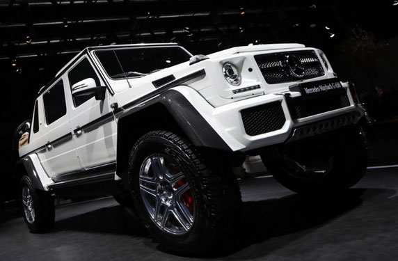 سيارة Maybach G-Class 650 Landaulet أغلى سيارة SUV في العالم