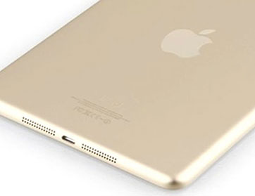 ابل تطرح نسخة مذهبة من جهاز آيباد