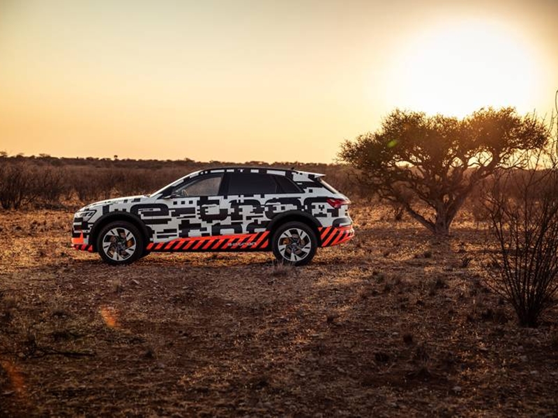 القيادة الأولى لأودي e-tron 2019