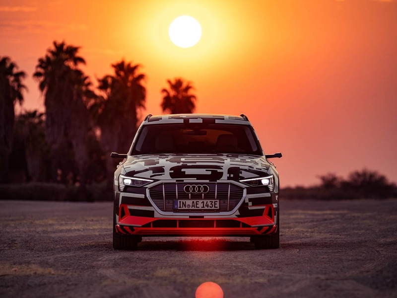 القيادة الأولى لأودي e-tron 2019