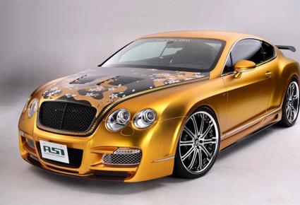 بينتلي W66 GTS الذهبية من ASI