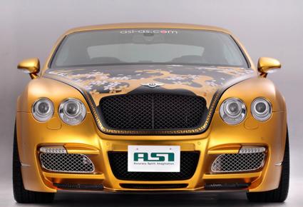 بينتلي W66 GTS الذهبية من ASI