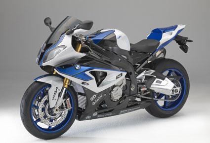 BMW  تطلق دراجة HP4 النارية الجذابة الجديدة 