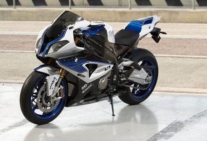 BMW  تطلق دراجة HP4 النارية الجذابة الجديدة 