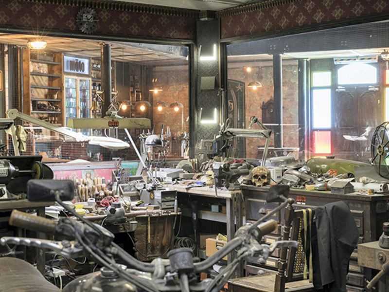 دبي .. جولة في مقهى Möto لمحبي الدراجات البخارية