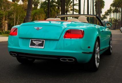 بينتلي كونتيننتال و Tiffany ينتجان أفخم السيارات لعام 2013