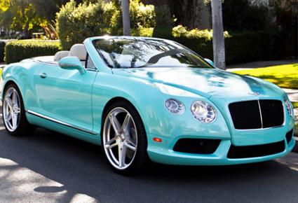 بينتلي كونتيننتال و Tiffany ينتجان أفخم السيارات لعام 2013