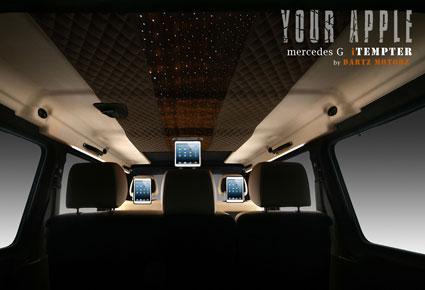 Dartz G Class Itemper الذهبية من مرسيدس
