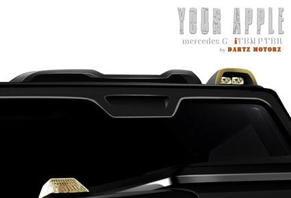 Dartz G Class Itemper الذهبية من مرسيدس