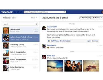 فايسبوك يطلق تصميماً جديداً للرسائل 