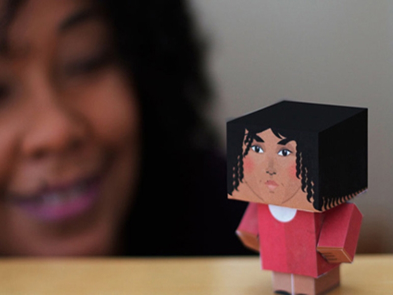 احصل على مجسم شخصيتك الكرتونية التي تشبهك من "Foldable.Me"