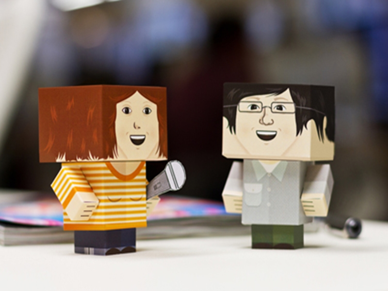 احصل على مجسم شخصيتك الكرتونية التي تشبهك من "Foldable.Me"