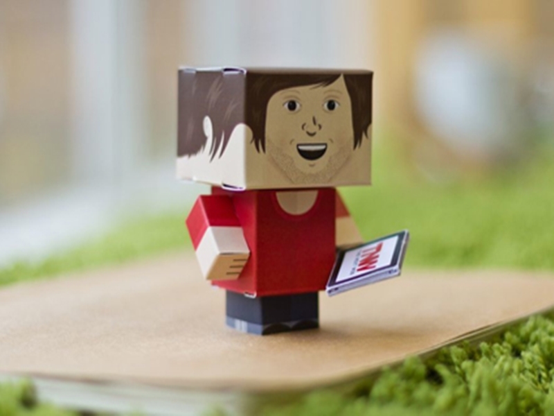 احصل على مجسم شخصيتك الكرتونية التي تشبهك من "Foldable.Me"