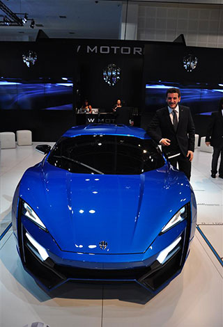 Lykan HyperSport 2014 : امتيازات تقنية فريدة