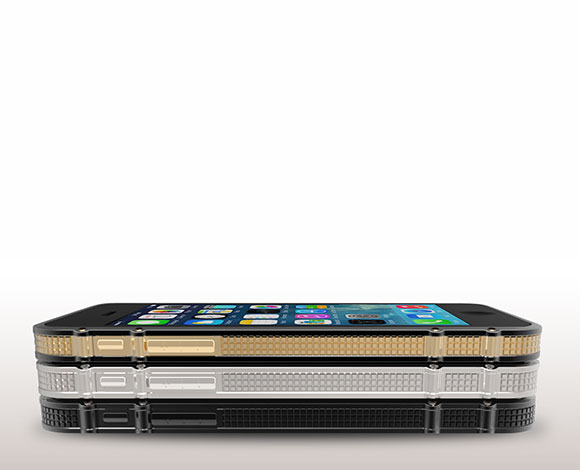 العلامة الفرنسية By Atelier تضفي بصماتها على أجهزة iPhone 5s 