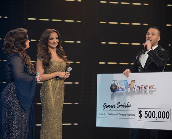 جورج صدقة يفوز في الموسم الأول من  The Winner Is