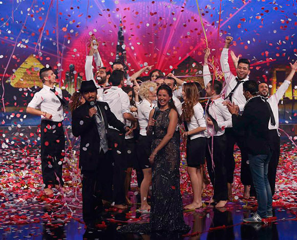 فرقة "سيما" تحصد لقب "AGT" ونجوى تكذب الشائعات