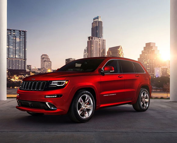 "غراند شيروكي إس آر تي8" جديدة كلياً في المنطقة