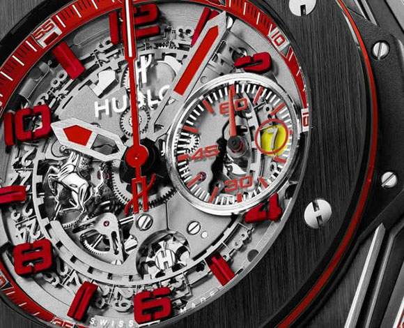Big Bang Ferrari تشكيلة ساعات بريطانية جديدة من "هوبلوت"