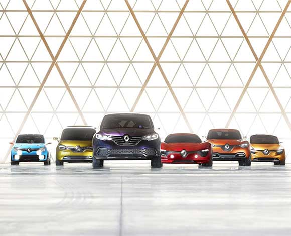 رينو تكشف النقاب عن طرازها التجريبي "إينيشيال باريس" 