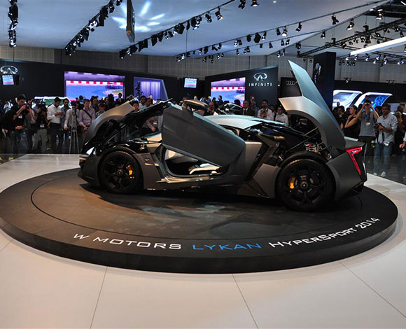 Lykan HyperSport 2014 : امتيازات تقنية فريدة