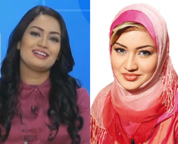 المذيعة السعودية هبة جمال تخلع حجابها