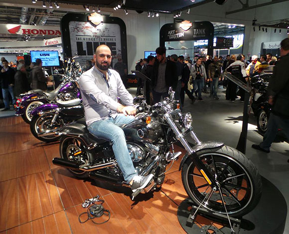 رائد يزور معرض EICMA 2013 في دورته ال 71