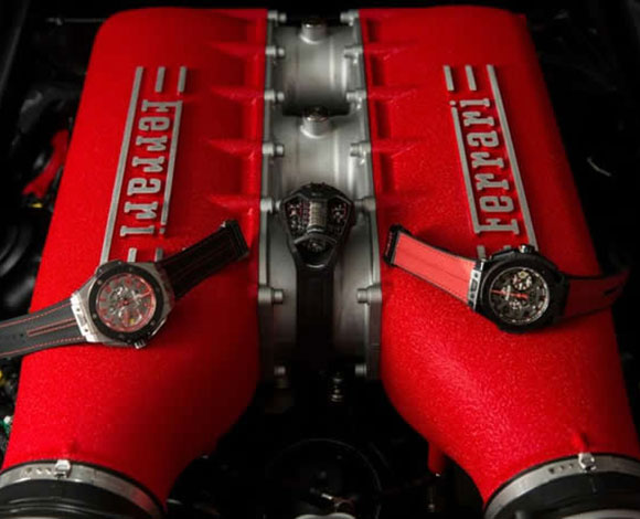 Big Bang Ferrari تشكيلة ساعات بريطانية جديدة من "هوبلوت"