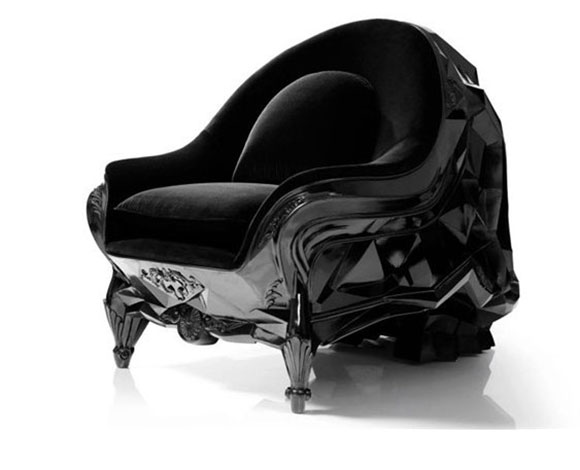 "Evilishly Skull Armchair"  كراس "شيطانية"