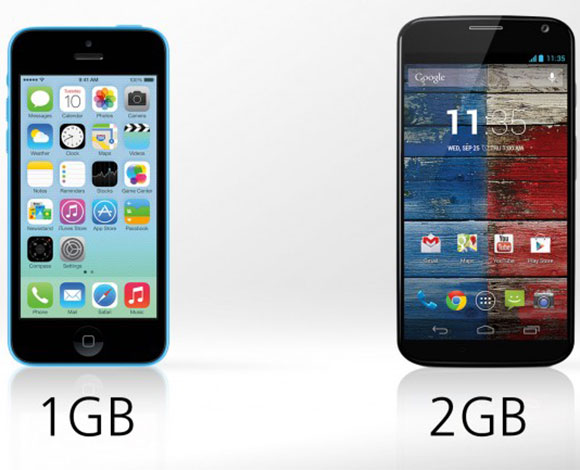 هذه أهم مواصفات iPhone 5C وMoto X
