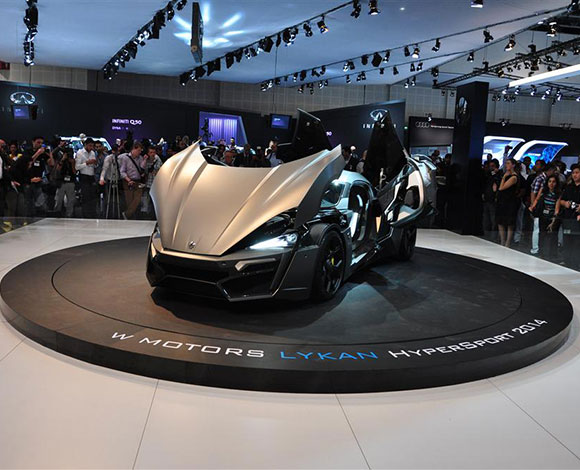 Lykan HyperSport 2014 : امتيازات تقنية فريدة