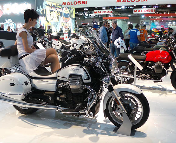 رائد يزور معرض EICMA 2013 في دورته ال 71