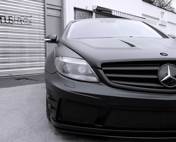 Mercedes CL 500 Black Matte Edition  مذهلة من فيماس بارتس