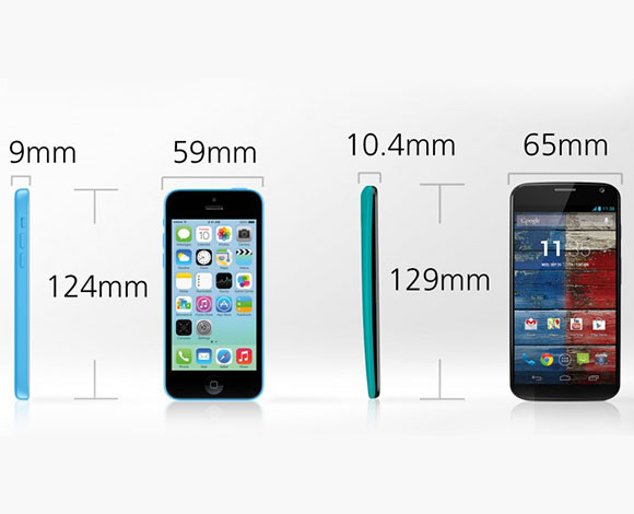 هذه أهم مواصفات iPhone 5C وMoto X