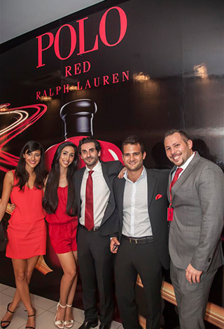 حفل إطلاق عطر POLO RED الجديد 