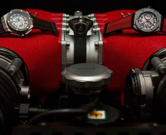 Big Bang Ferrari تشكيلة ساعات بريطانية جديدة من "هوبلوت"