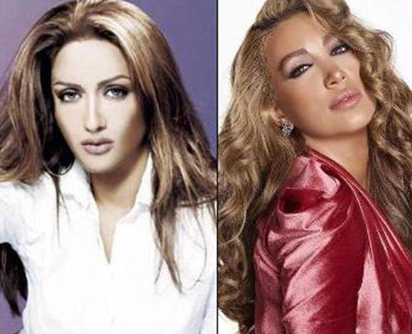 أنف النجمات قبل وبعد عمليات التجميل ... من مارلين مونرو إلى نانسي عجرم
