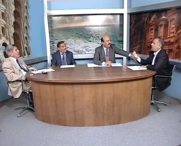  في الاردن: اشتباك بالايدي وضرب وشتائم على الهواء مباشر