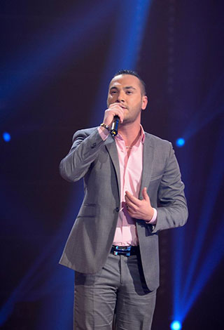 جورج صدقة يتأهل لنهائيات the winner is بحضورهيفاء  