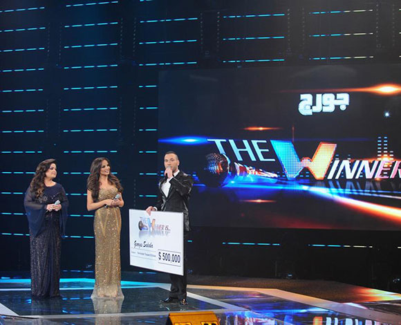 جورج صدقة يفوز في الموسم الأول من  The Winner Is