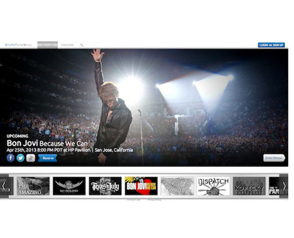 ياهو تستحوذ على منصة Evntlive لعرض الحفلات الموسيقية على الإنترنت