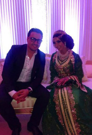 زفاف الفنانة دنيا بطمة ووالد حلا الترك