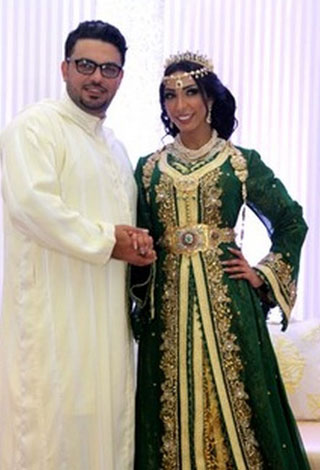 زفاف الفنانة دنيا بطمة ووالد حلا الترك