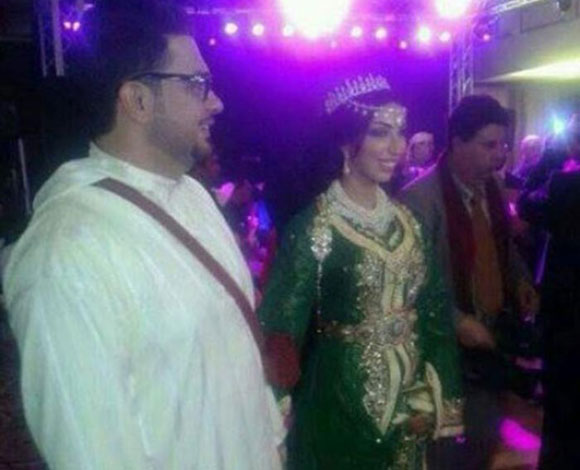 زفاف الفنانة دنيا بطمة ووالد حلا الترك
