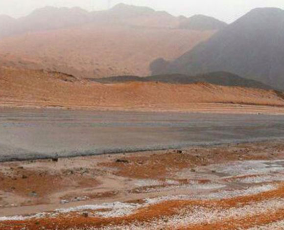 العاصمة السعودية تغرق في الفيضانات  