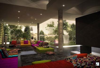 Roche Bobois   مفروشات ذات حس فني عال 