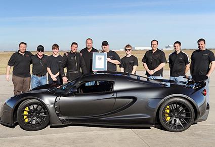 Hennessey Venom أسرع سيارة في العالم