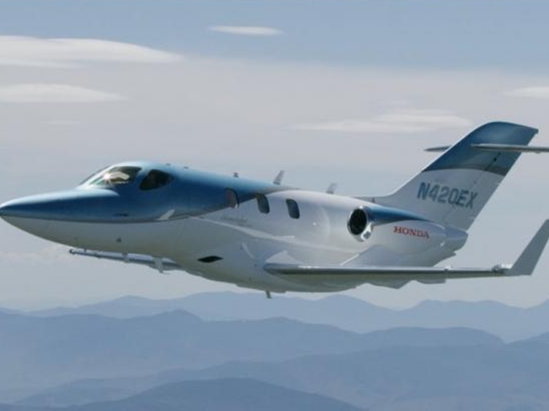 هوندا تطور نسخة أهدأ وأقل تلوثا وذات مدى أكبر من طائرة HondaJet Elite