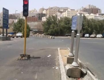 السعودية تحتضن أغرب إشارة مرور في العالم