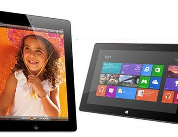 هل تنجح مايكروسوفت بمنافسة آي باد من خلال Surface؟